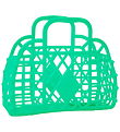Sun Jellies Mini Foldekurv - Retro - Green