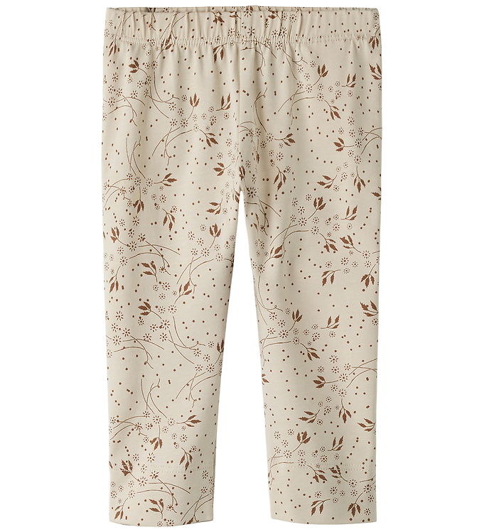Name It Birka Peyote - Leggings - Beige/Brun - 80