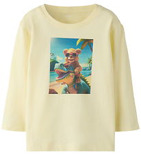 Name It Bluse - NmmVoto - Pear Sorbet/Dino Bear