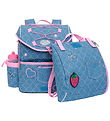 Jeva School Backpack - Intermediate - Denim Girl