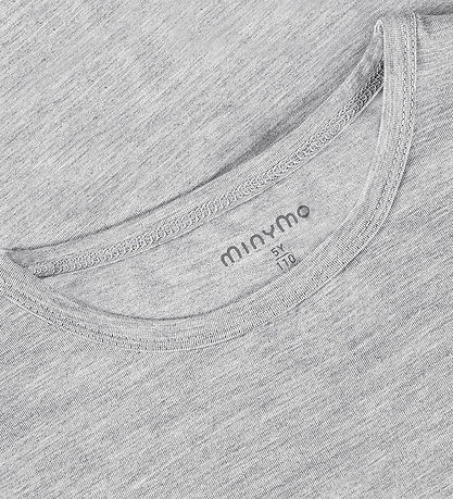 Minymo T-shirt - Medium Greymelange