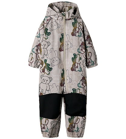 Name It Softshelldragt - NmmAlfa08 - Chateau Gray