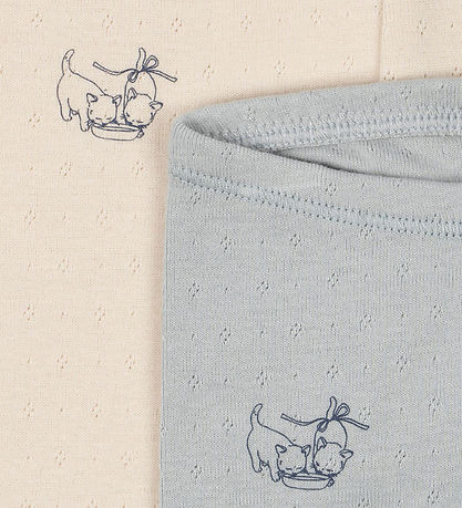 Fanga Fontana Bukser - Bello - 2-pak - Buttercream/pearl Blue