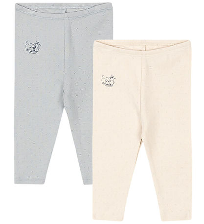 Fanga Fontana Bukser - Bello - 2-pak - Buttercream/pearl Blue