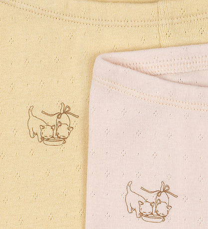 Fanga Fontana Bukser - Bello - 2-pak - Banana Crepe/creole Pink