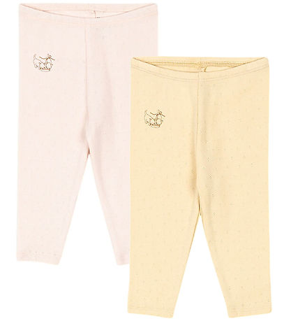 Fanga Fontana Bukser - Bello - 2-pak - Banana Crepe/creole Pink