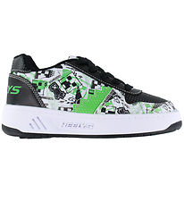 Heelys X Rullesko - Minecraft Kama - White/Black/Green