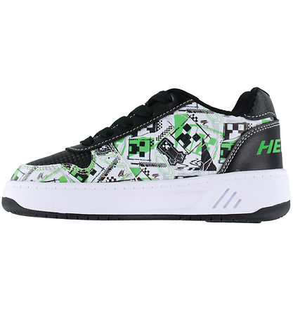 Heelys X Rullesko - Minecraft Kama - White/Black/Green