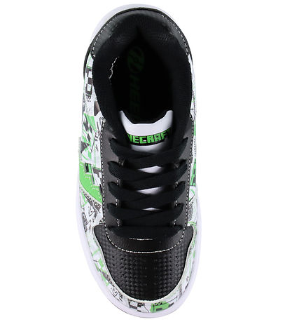 Heelys X Rullesko - Minecraft Kama - White/Black/Green
