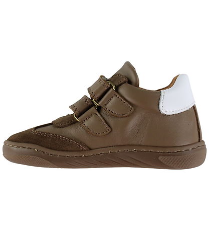 Pom Pom Sko - Velcro - Summer Sand