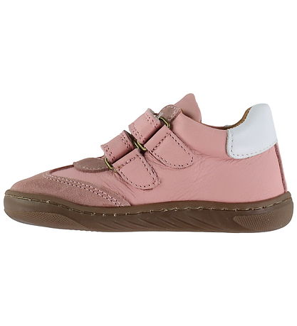 Pom Pom Sko - Velcro - Misty Rose