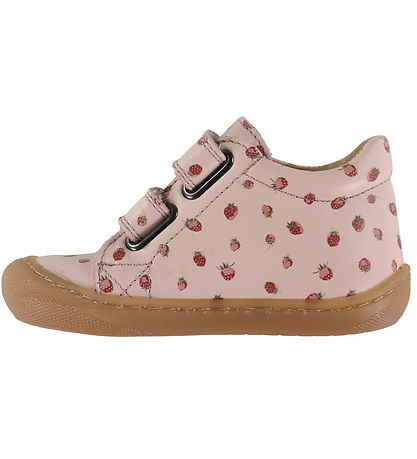 Pom Pom Begyndersko - Dusty Rose Strawberry AOP