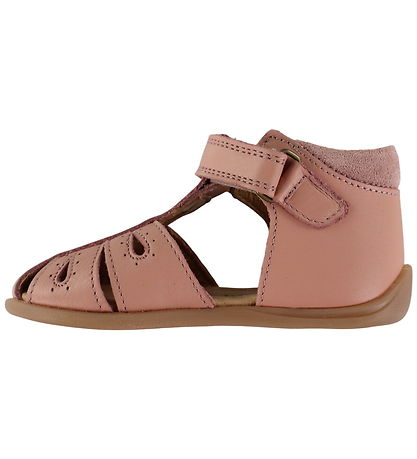 Pom Pom Begyndersandaler - Starters Drops Velcro - Misty Rose