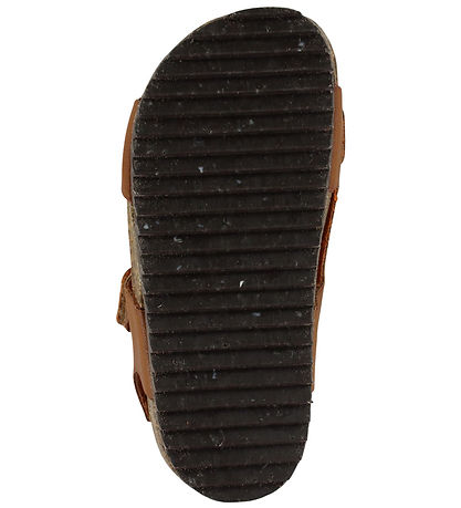 Pom Pom Sandaler - Velcro - Camel