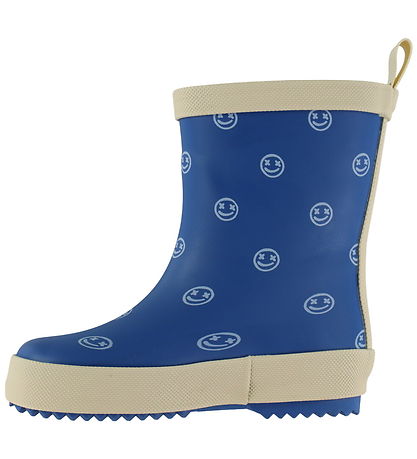 Pom Pom Gummistøvler - Snorkel Blue AOP