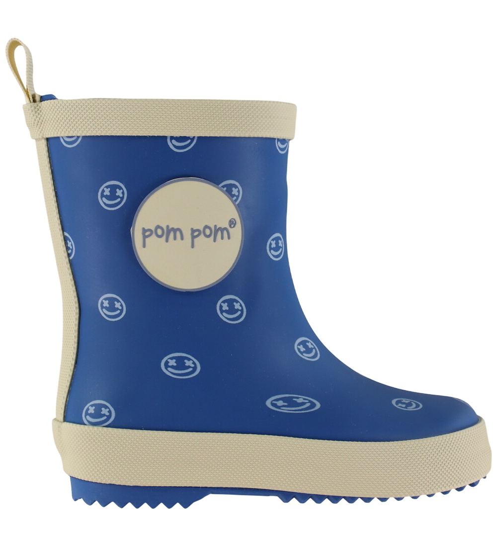 Pom Pom Gummistiefel - Schnorchel Blue AOP - Pom Pom - 20 - Gummistiefel