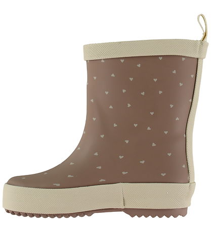 Pom Pom Gummistøvler - Heart AOP