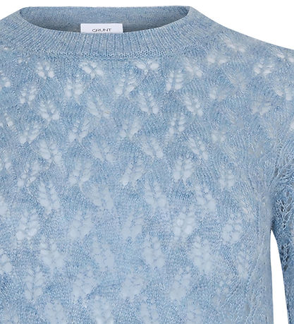 Grunt Bluse - GrGoa - Strik - Light Blue