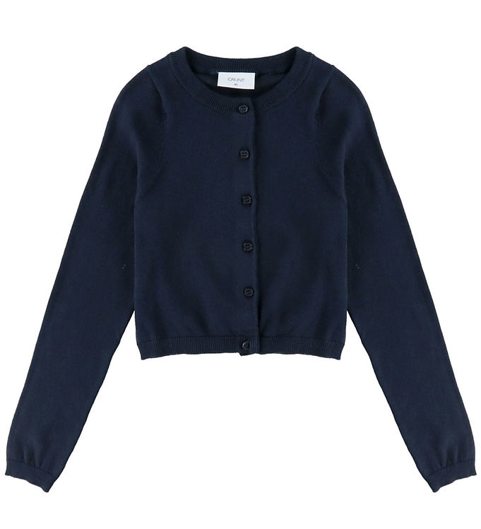 Grunt Cardigan - GrLina - Strik - Navy