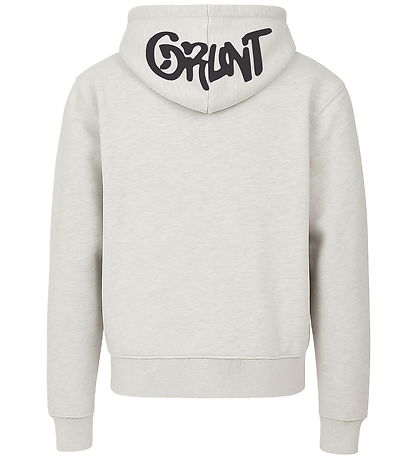 Grunt Hættetrøje - GrErik - Light Grey Melange