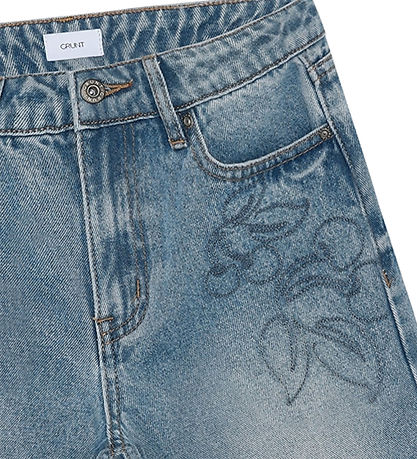 Grunt Shorts - GrMille - Authentic Blue