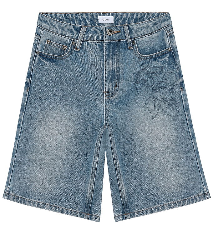Grunt Shorts - Denim - GrMille - Authentic Blue