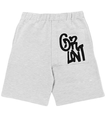 Grunt Shorts - GrOssa - Sweat - Light Grey Melange