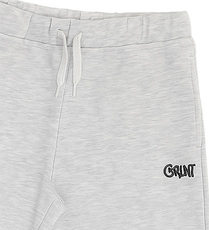 Grunt Shorts - GrOssa - Sweat - Light Grey Melange