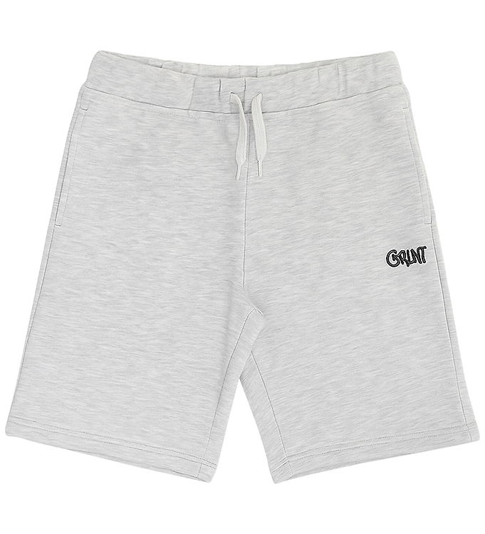 Grunt Shorts - GrOssa - Sweat - Light Grey Melange