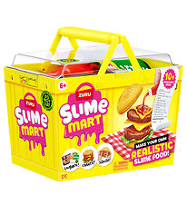 Slime Mart Indkøbskurv - Fast Food - Burger - 11 Dele