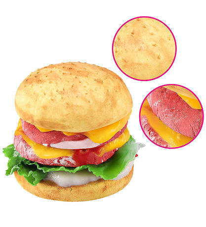 Slime Mart Indkøbskurv - Fast Food - Burger - 11 Dele