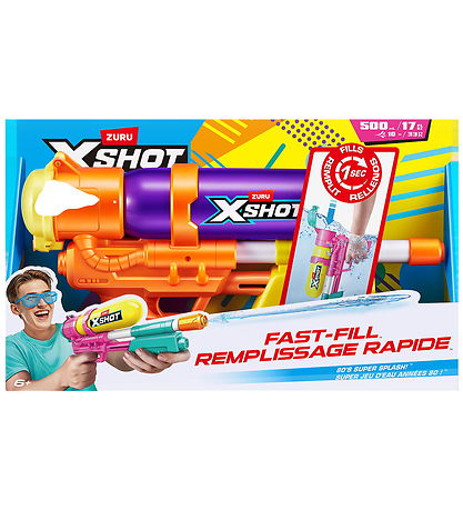 X-SHOT Vandgevær - Retro Blaster - Fast-Fill