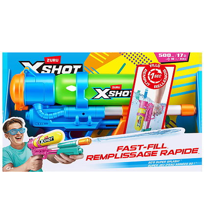 X-SHOT Vandgevær - Retro Blaster - Fast-Fill