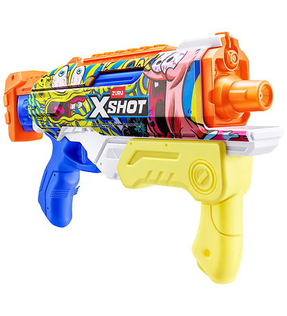 X-SHOT Vandgevær - Svampebob - Hyperload - Fast-Fill