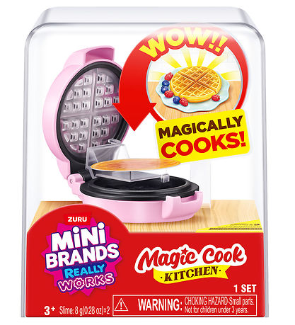 Mini Brands Legetøj - Magic Cook Kitchen - Vaffeljern
