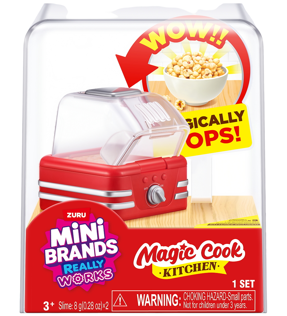 Mini Brands Spielzeug - Magische Kochküche - Popcorn-Maschine - Mini Brands - One Size - Spielzeug