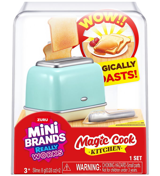 Zuru Mini Brands - Toaster - Really Works Magic Cook Kitchen S1