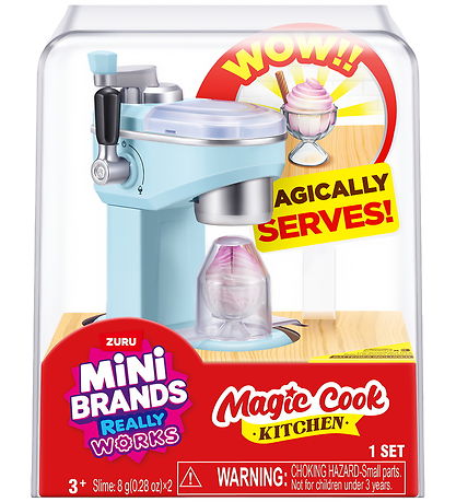 Mini Brands Legetøj - Magic Cook Kitchen - Is Maskine