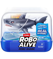 Robo Alive Badelegetøj - Robo Shark - Sort