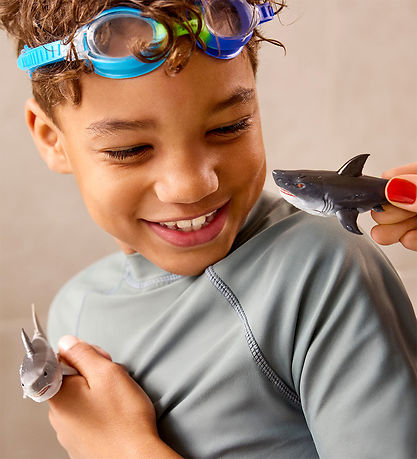 Robo Alive Badelegetøj - Robo Shark - Sort