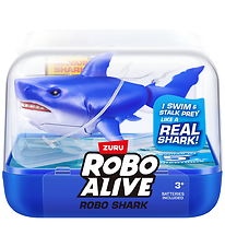 Robo Alive Badelegetøj - Robo Shark - Blå