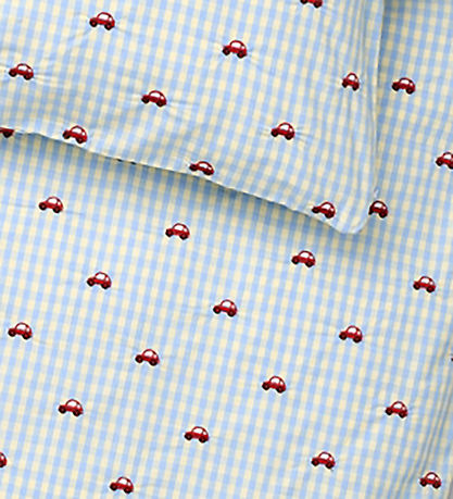 Flöss Rúmföt - Barn - Albert - Blue Gingham