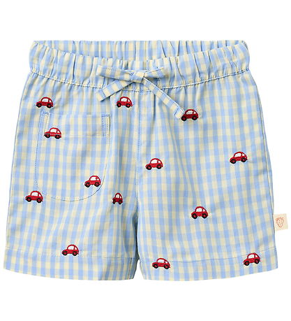 Flöss Shorts - Albert - Blue Gingham