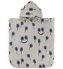 Molo Badeponcho - Palm Blue