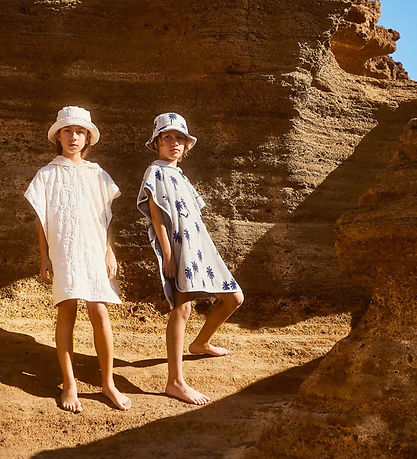 Molo Badeponcho - Palm Blue