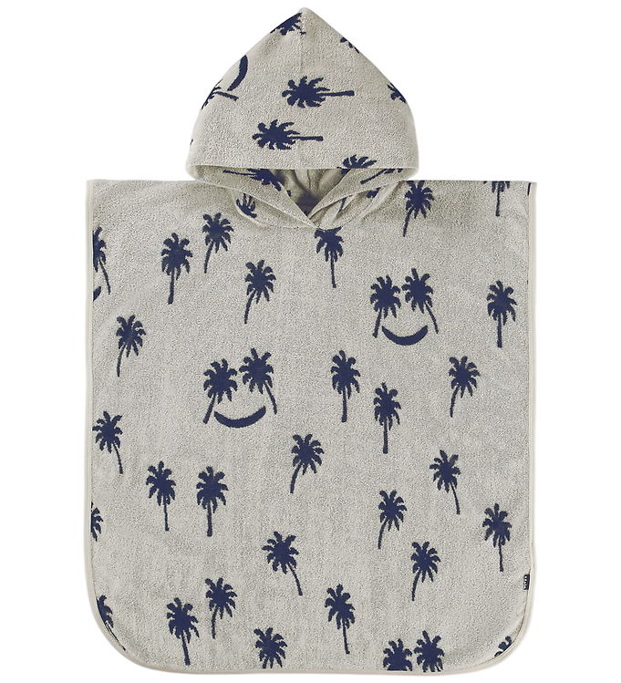 Molo Badeponcho - Palm Blue