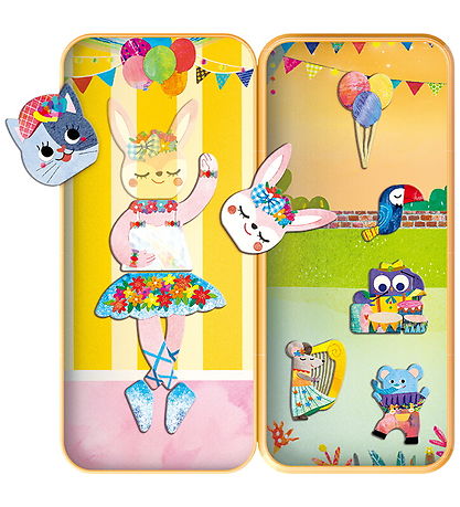 mierEdu Magnetisk rejsesæt - Dyrenes fest