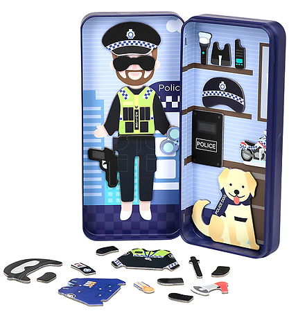 mierEdu Magnetisk rejsesæt - Politibetjent