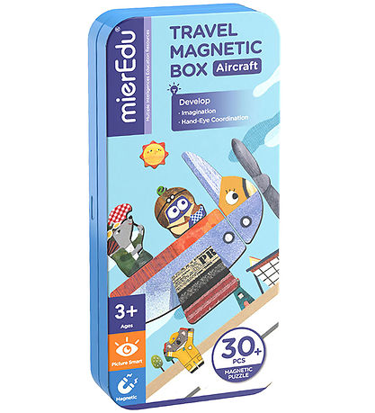 mierEdu Magnetisk rejsesæt - Flyvemaskiner