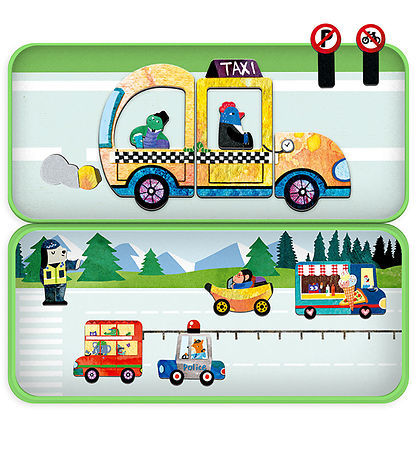 mierEdu Magnetisk rejsesæt - Biler